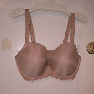 PINK Victoria's Secret | Nude Lace Trim Bra